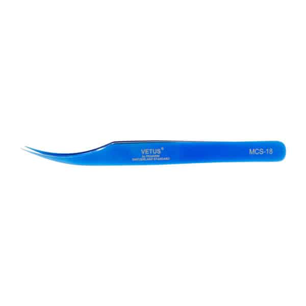 VETUS Tweezers - MCS-18 Blue Dolphin Tweezers